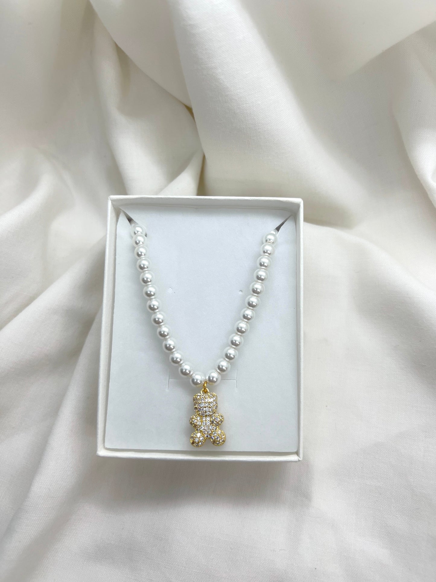 Collana Teddy Luxury con Perle
