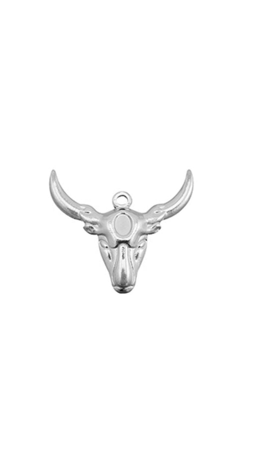 Charm Bull Silver