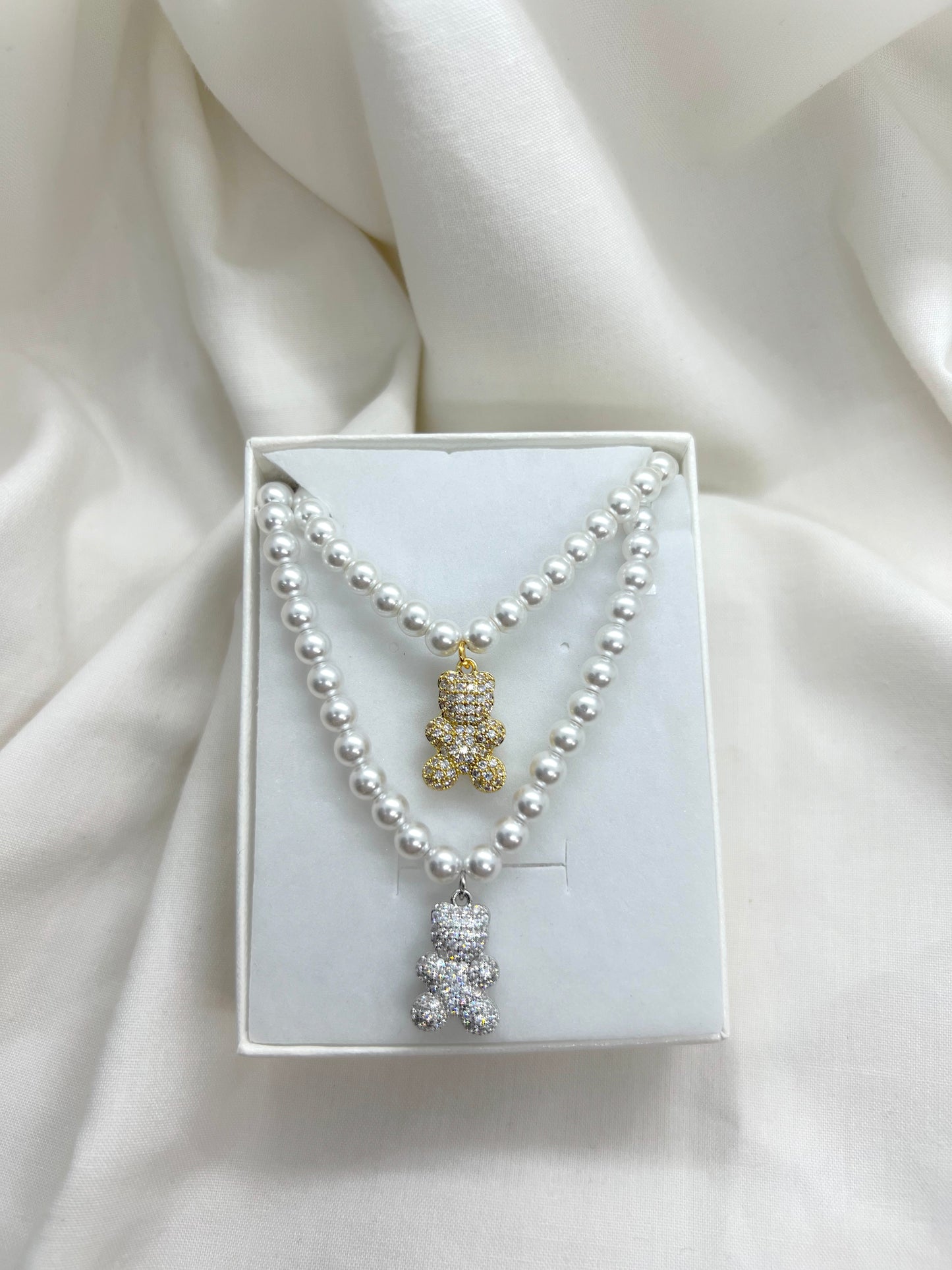 Collana Teddy Luxury con Perle