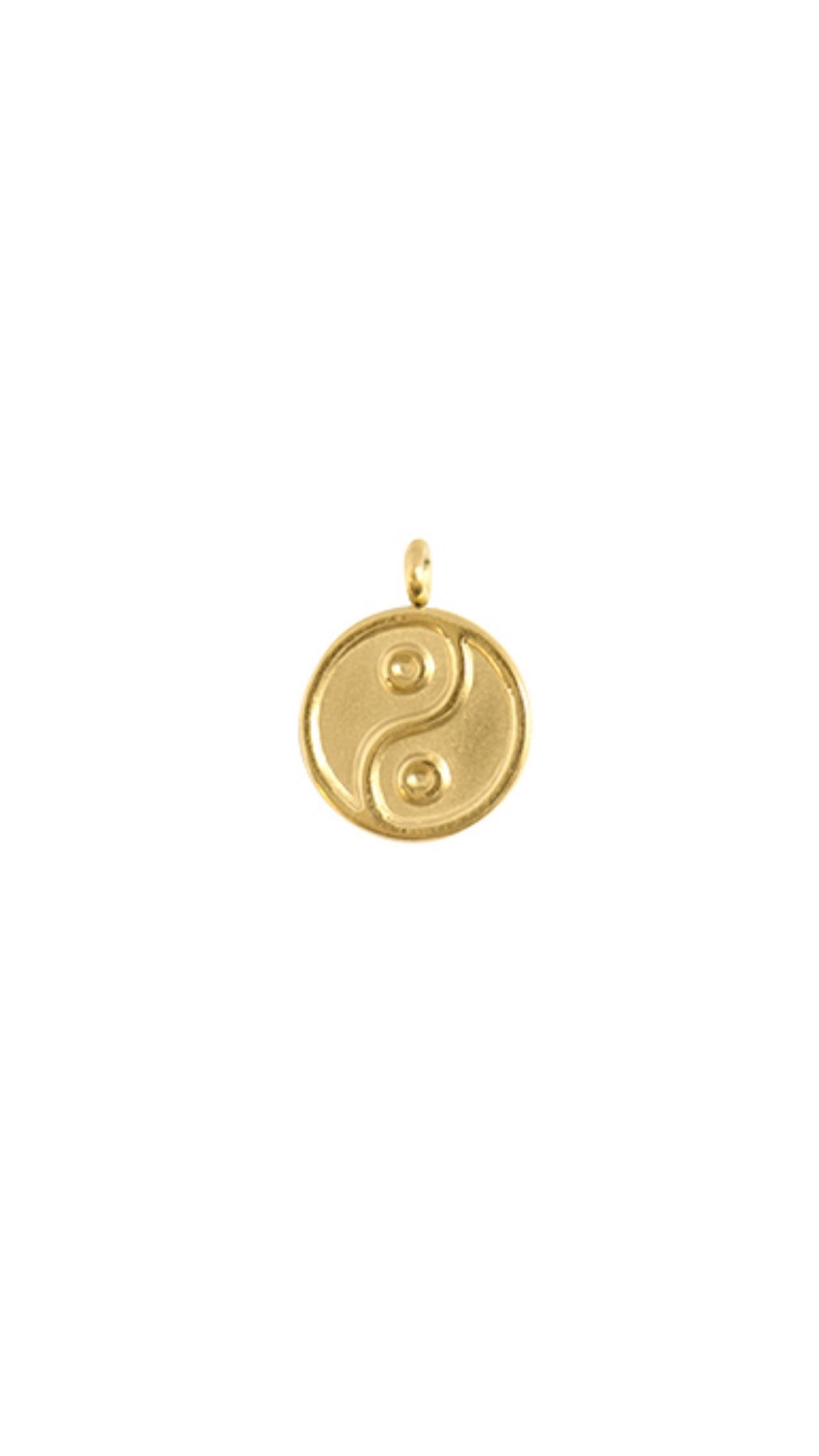 Charm Yin e Yang Gold